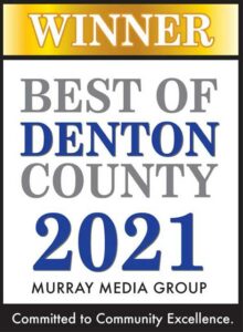 Winner of Best of Denton County, Texas in 2022