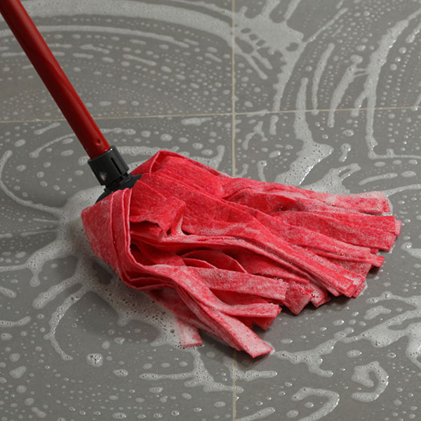 Mopping the floor tiles Mopping the floor tiles | The Design House