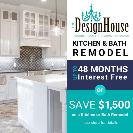 up to 48 MONTHS INTEREST FREE or save $1,500 on a kitchen or bath remodel. see store for details