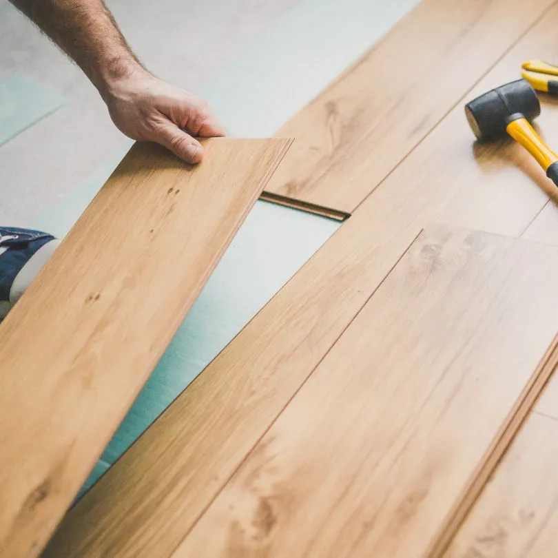 DuringLaminateInstallation Laminate installation | The Design House