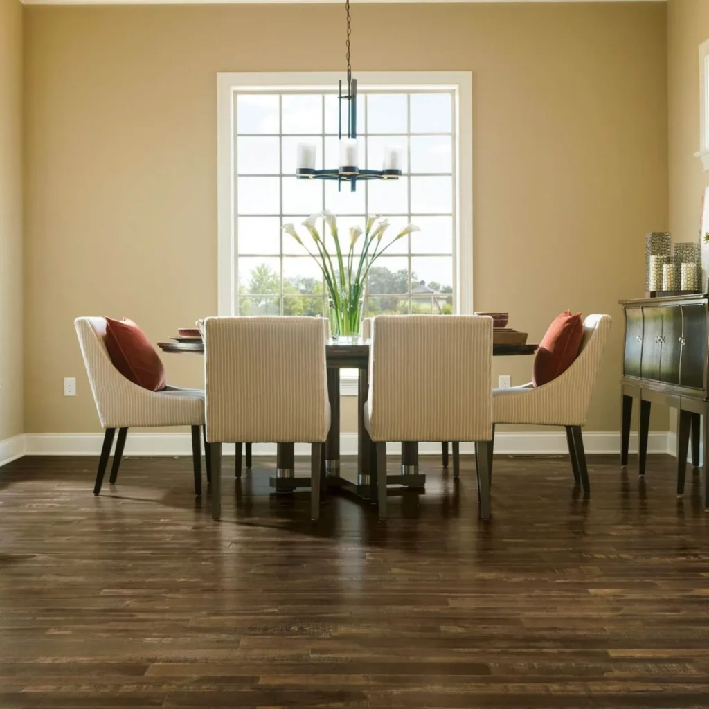 Dinning room hardwood | The Design House