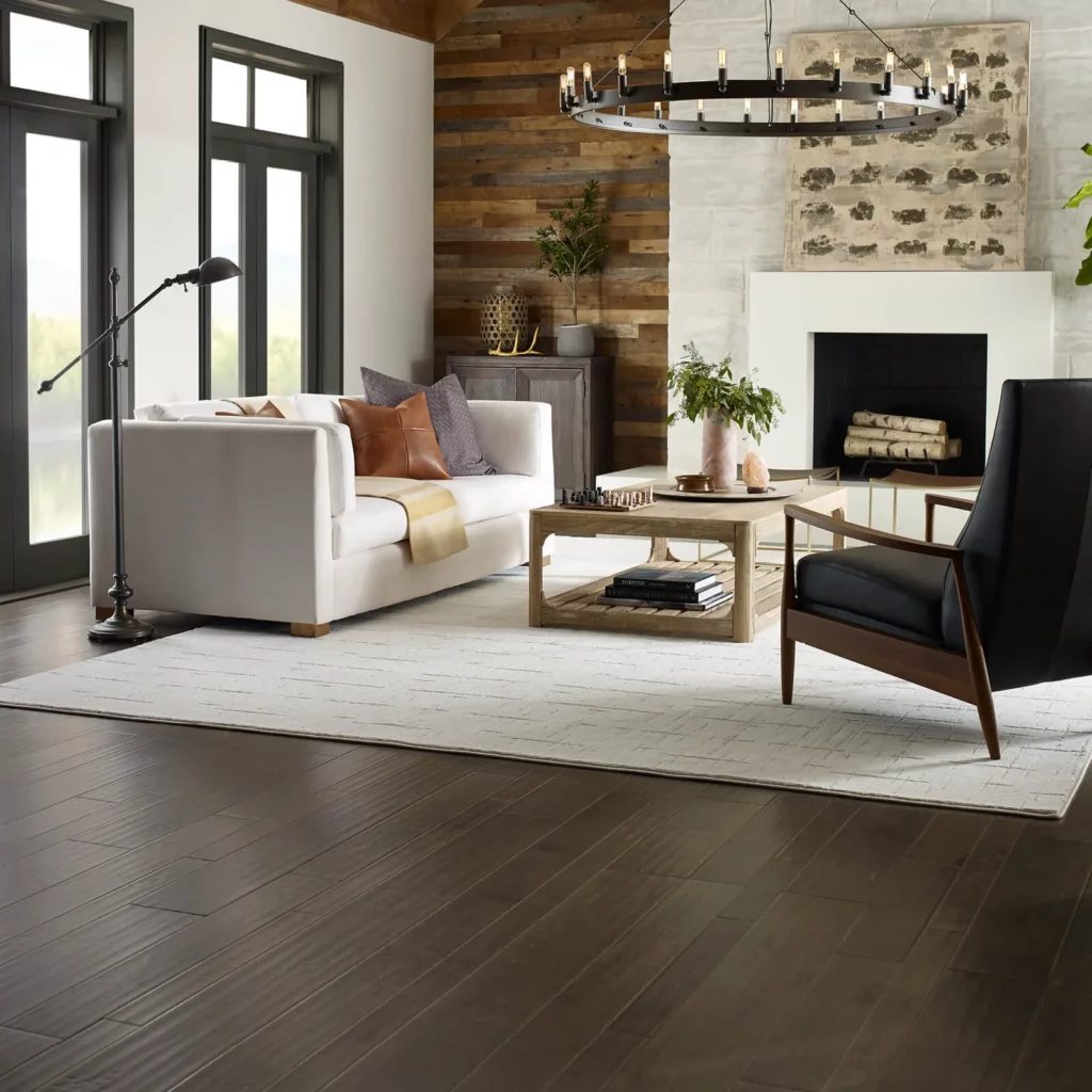 Living room hardwood | The Design House
