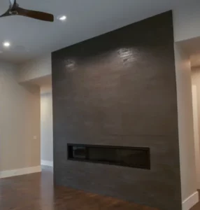 Fireplace tile wall | The Design House