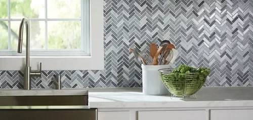 Tile Backsplashes & Accent Walls at The Design House