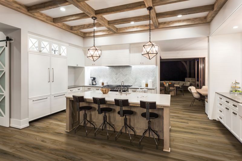 Karastan LuxeCraft Refined Forest Sienna flooring in rustic kitchen

