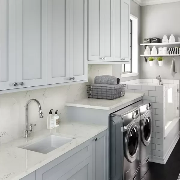 Laundry room countertop - quartz application