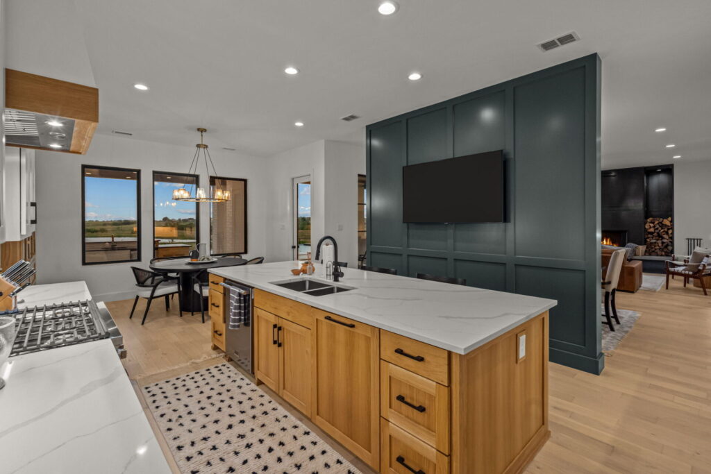 luxury kitchen quartzite slab backsplash corinth tx.jpg | The Design House