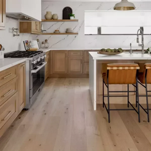 Kitchen countertop & island  -quartz application