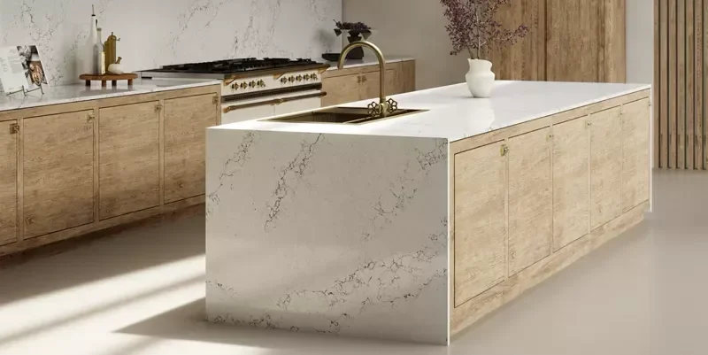 Cascade Quartz Countertops in Frisco, TX