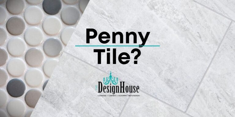 Penny Tiles vs large format tiles in Denton homes